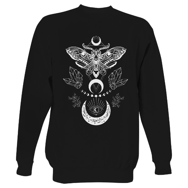 BOHO motýl s měsícem