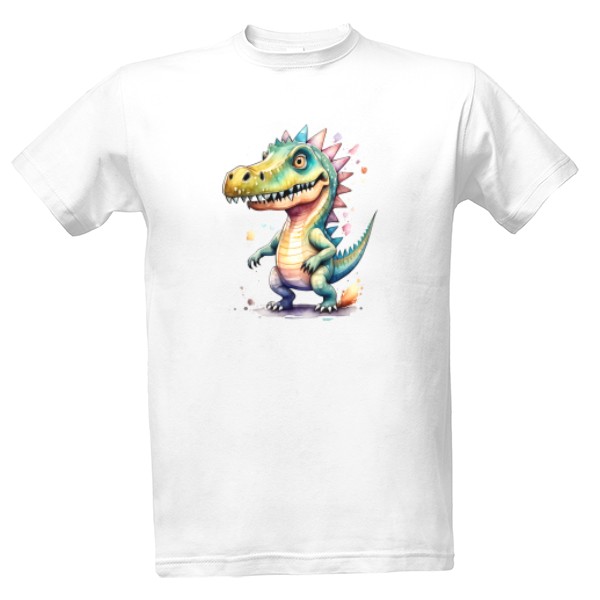 Tričko s potiskem Krokouš