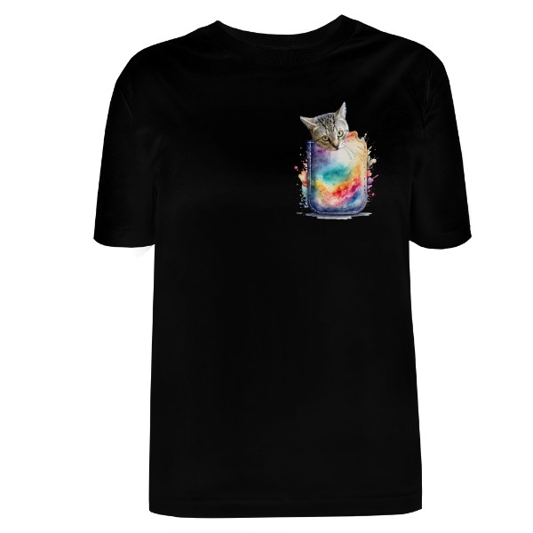 Tričko s potiskem Žádná kapsa mi není malá